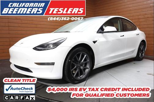 2021 Tesla Model 3 Standard Range Plus