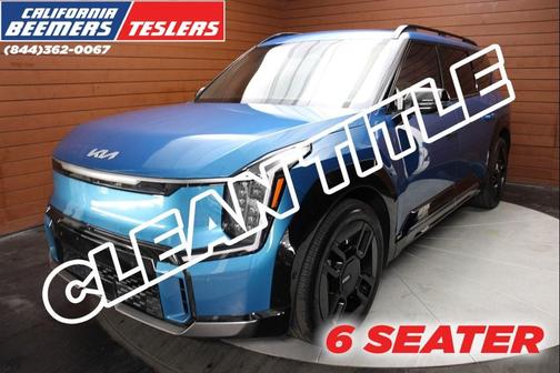 Ocean Blue 2024 Kia EV9 GT-Line