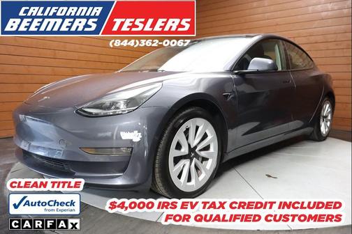 2022 Tesla Model 3 Standard Range