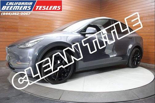 Midnight Silver Metallic 2020 Tesla Model Y Long Range Dual Motor All-Wheel Drive