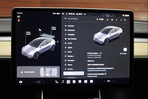 Midnight Silver Metallic 2020 Tesla Model Y Long Range Dual Motor All-Wheel Drive