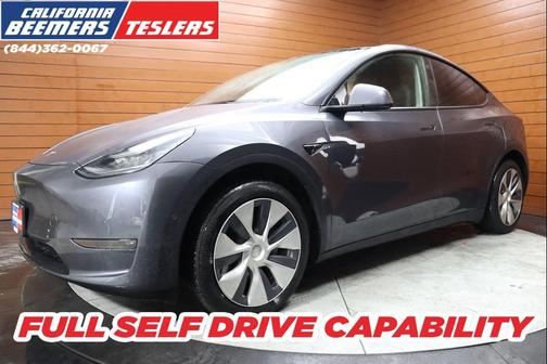 Midnight Silver Metallic 2020 Tesla Model Y Long Range Dual Motor All-Wheel Drive
