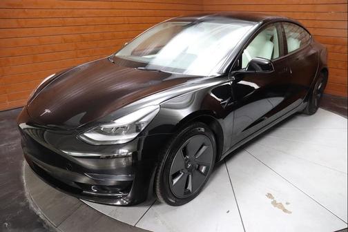Solid Black 2023 Tesla Model 3 Standard Range
