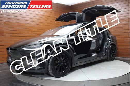 Solid Black 2017 Tesla Model X 100D