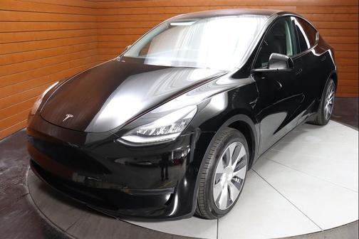 Solid Black 2024 Tesla Model Y Long Range Dual Motor All-Wheel Drive