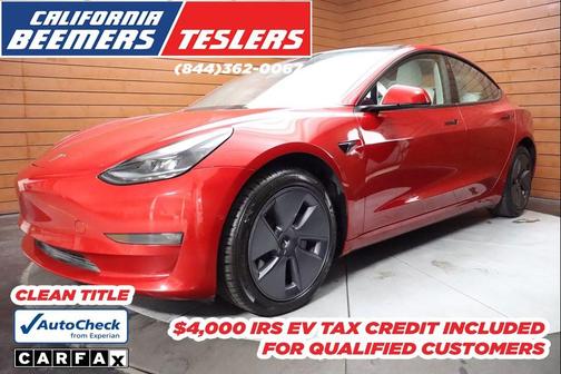 2022 Tesla Model 3 Standard Range