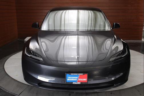 Solid Black 2024 Tesla Model 3 Long Range