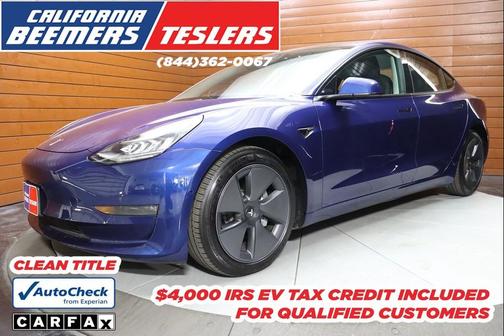 2021 Tesla Model 3 Standard Range Plus