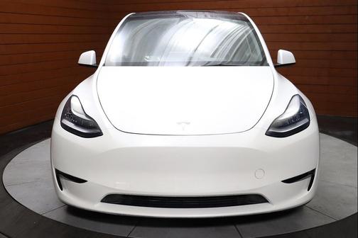 Pearl White Multi-Coat 2021 Tesla Model Y Long Range Dual Motor All-Wheel Drive