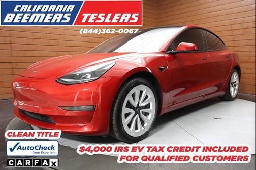 2022 Tesla Model 3 Standard Range