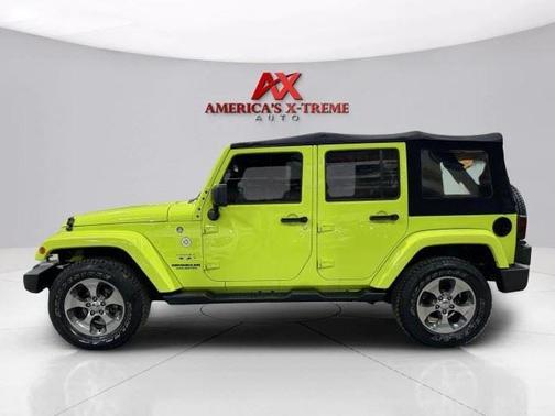Hypergreen Clearcoat 2016 Jeep Wrangler Unlimited Sahara