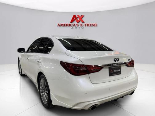 Majestic White 2024 INFINITI Q50 3.0t LUXE