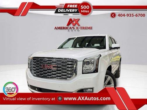 White Frost Tricoat 2019 GMC Yukon Denali