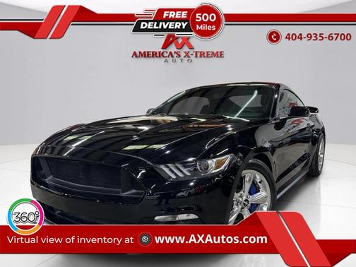 Shadow Black 2016 Ford Mustang EcoBoost Premium Coupe