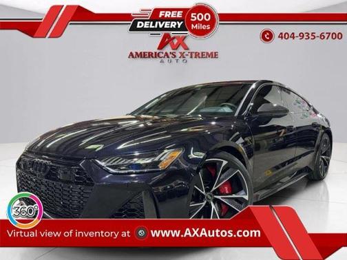 Mythos Black Metallic 2021 Audi RS 7 4.0T