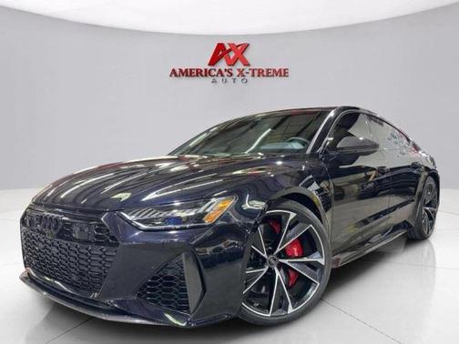 Mythos Black Metallic 2021 Audi RS 7 4.0T