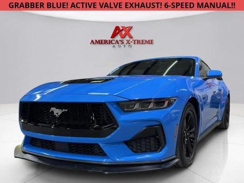 Grabber Blue Metallic 2024 Ford Mustang GT