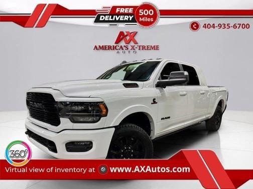 Bright White Clearcoat 2022 RAM 2500 Limited Mega Cab 4x4 6'4' Box