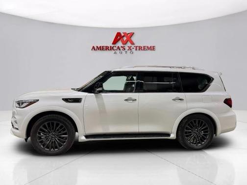 Moonstone White 2022 INFINITI QX80 PREMIUM SELECT