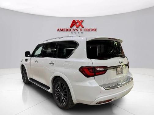 Moonstone White 2022 INFINITI QX80 PREMIUM SELECT