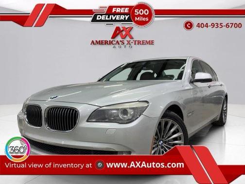 Cashmere Silver Metallic 2012 BMW 740 Li