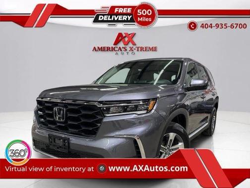 Modern Steel Metallic 2025 Honda Pilot EX-L