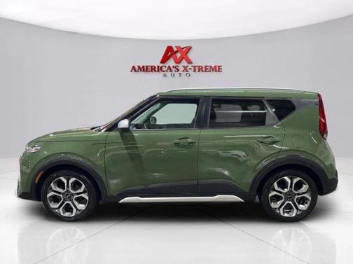 Undercover Green 2021 Kia Soul X-Line
