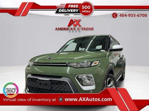 Undercover Green 2021 Kia Soul X-Line