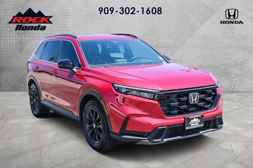 Radiant Red Metallic 2024 Honda CR-V Hybrid