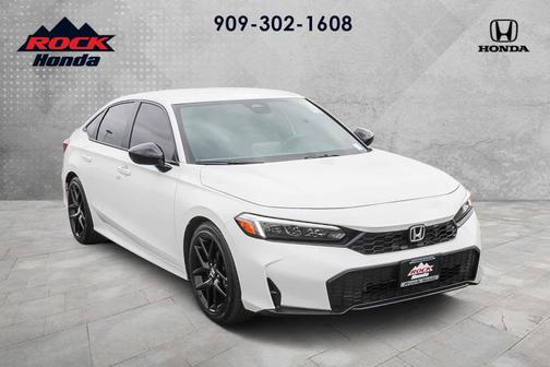Platinum White Pearl 2025 Honda Civic