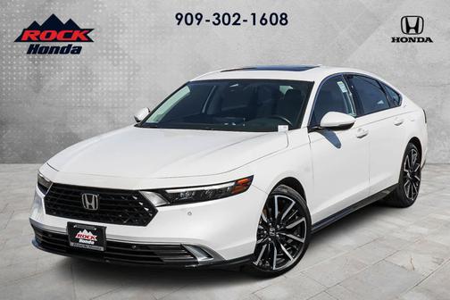 Platinum White Pearl 2023 Honda Accord Hybrid