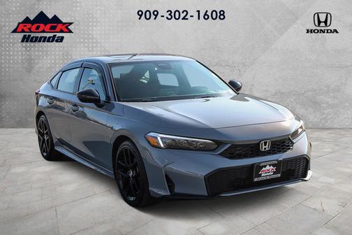 Urban Gray Pearl 2025 Honda Civic Hybrid