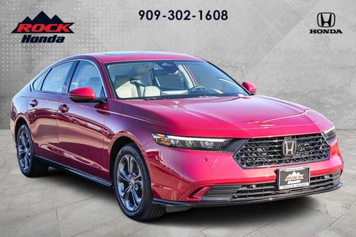 Radiant Red Metallic 2024 Honda Accord Hybrid
