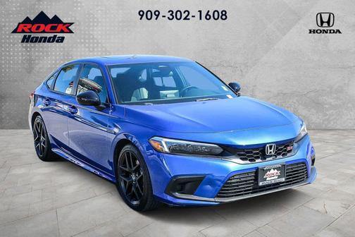 Aegean Blue Metallic 2024 Honda Civic Si