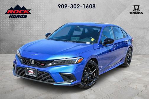 Aegean Blue Metallic 2024 Honda Civic Si
