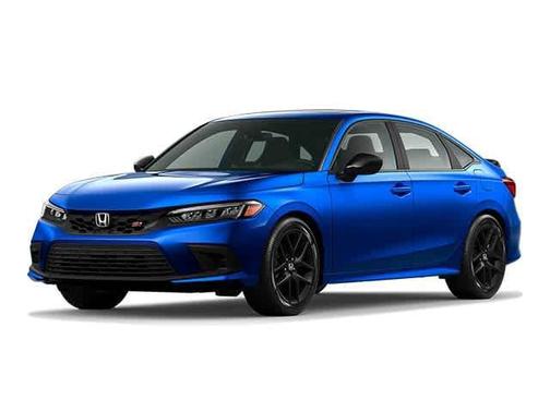 Aegean Blue Metallic 2024 Honda Civic Si
