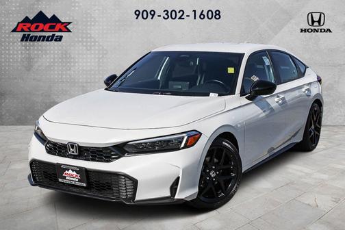 Platinum White Pearl 2025 Honda Civic