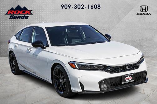 Platinum White Pearl 2025 Honda Civic