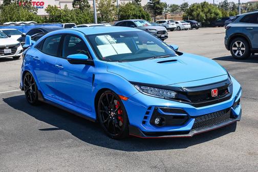 Boost Blue Pearl 2021 Honda Civic Type R