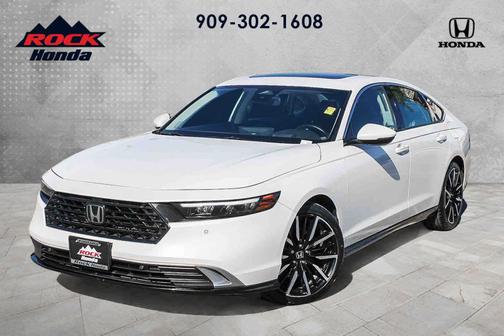 Platinum White Pearl 2024 Honda Accord Hybrid