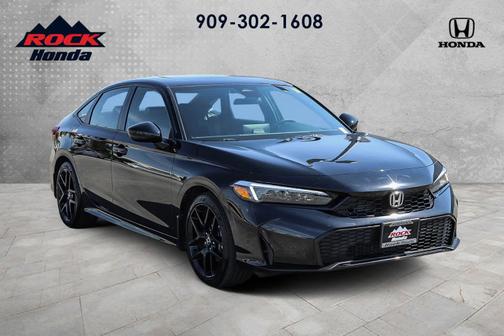 Crystal Black Pearl 2025 Honda Civic Hybrid