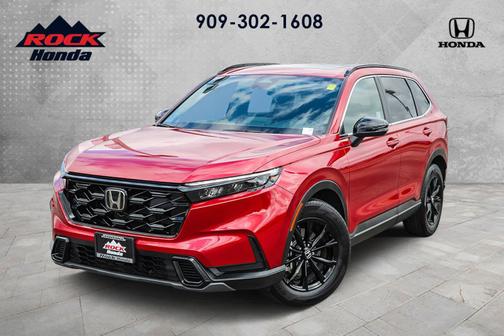 Radiant Red Metallic 2025 Honda CR-V Hybrid