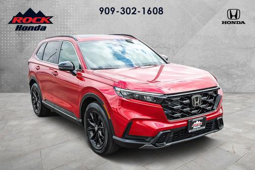 Radiant Red Metallic 2025 Honda CR-V Hybrid