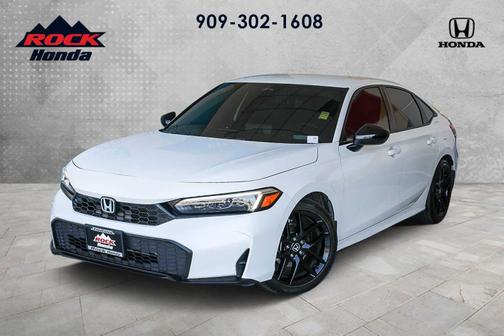 Platinum White Pearl 2025 Honda Civic