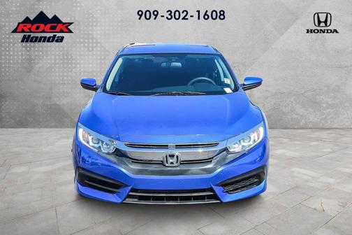 Aegean Blue Metallic 2017 Honda Civic