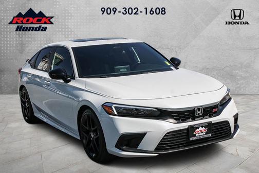 Platinum White Pearl 2023 Honda Civic Si