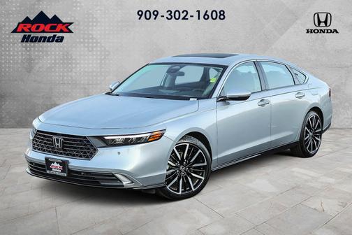 Solar Silver Metallic 2025 Honda Accord Hybrid