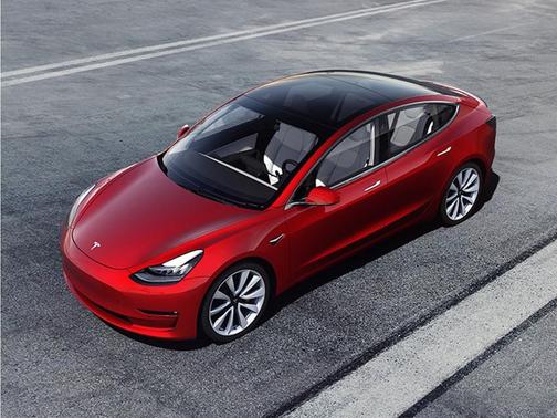 Pearl White Multi-Coat 2023 Tesla Model 3 Standard Range
