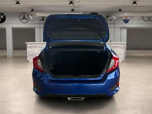 Aegean Blue Metallic 2021 Honda Civic Sport