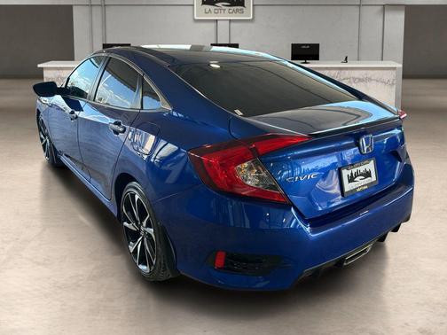 Aegean Blue Metallic 2021 Honda Civic Sport